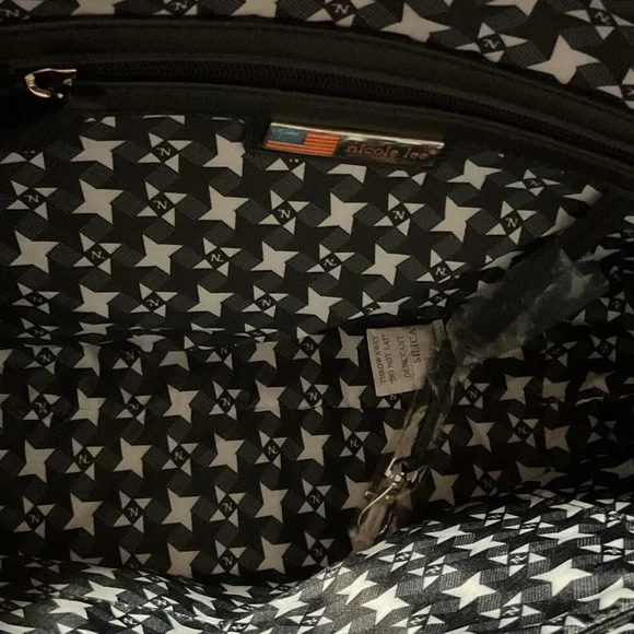 Nicole Lee Black Studded Shoulder Bag - Picture 6 of 7